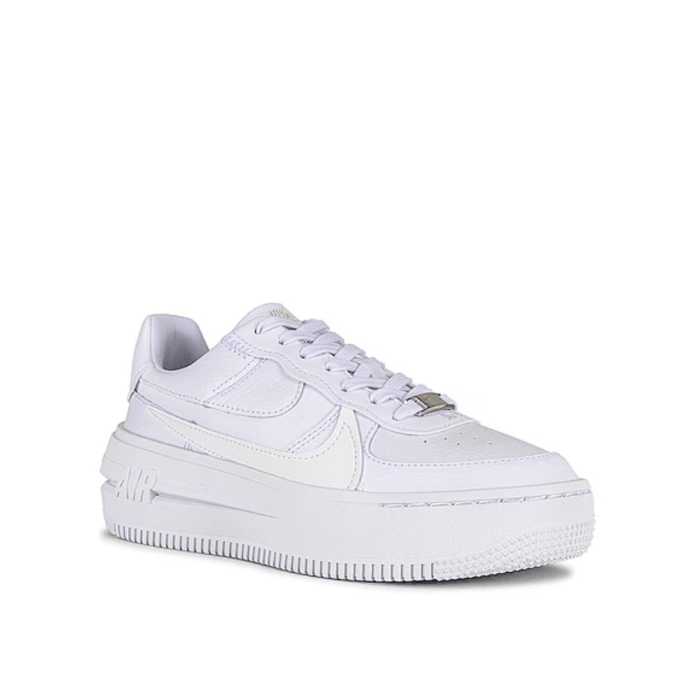 Air Force 1 Plt.af.orm Sneaker in White & Summit White - size 8.5